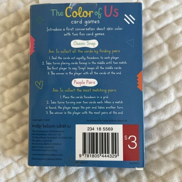 THE COLOR OF US CARD GAME - Picture 2 of 7